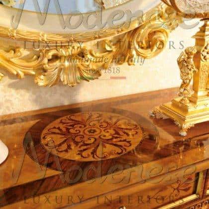 Комод ручной работы итальянская мебель высокого качества буфет из массива дерева в классическом стиле барокко рококо самый знаменитый производитель итальянской мебели роскошный итальянский дизайн интерьера