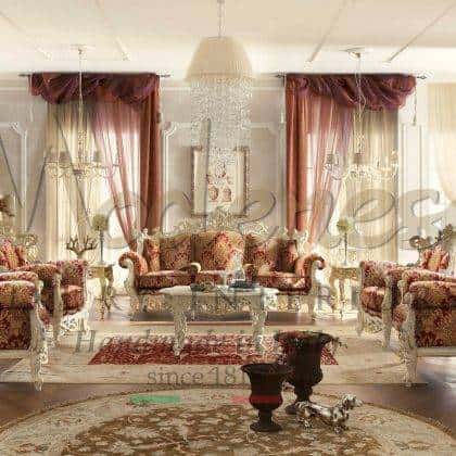 Роскошная итальянская мебель ручной работы классический стиль дизайнерские диваны кресла столики мебель для зала гостиной в классическом стиле высокое качество из дерева на заказ
