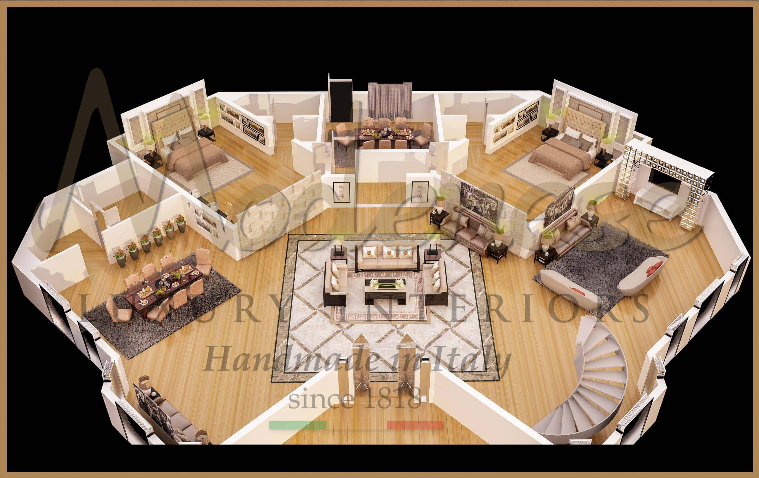 classique unique baroque traditionnel royal luxueux aménagement de meubles service de design d'intérieur consulter intemporel