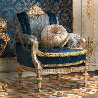 Высококачественные эксклюзивные итальянские кресла на заказ из массива дерева и золота роскошные итальянские ткани дизайнерские стулья высокое качество итальянское производство классический стиль барокко императорский дизайн