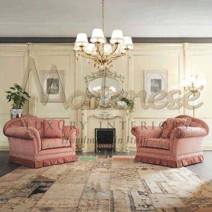 Кресла в классическом стиле итальянский дизайн качество премиального класса эксклюзивная резьба по дереву роскошные золотые стулья мебель высокого качества из массива дерева классические итальянские стулья эксклюзивные итальянские ткани дизайнерские классические стулья в стиле барокко