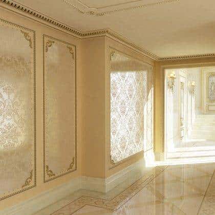 residential interior design luxury traditional walls decoration