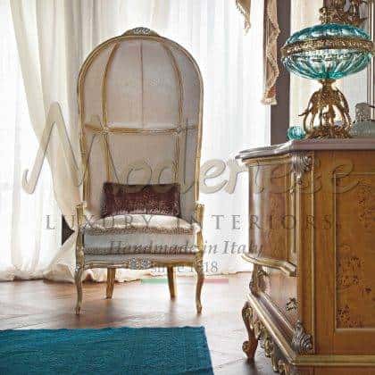 Королевский стиль кресла и стулья из массива дерева ручной работы резьба по дереву золото и итальянские ткани премиального класса классический роскошный дизайн интерьера декор домов в итальянском стиле от производителя итальянской высококачественной мебели