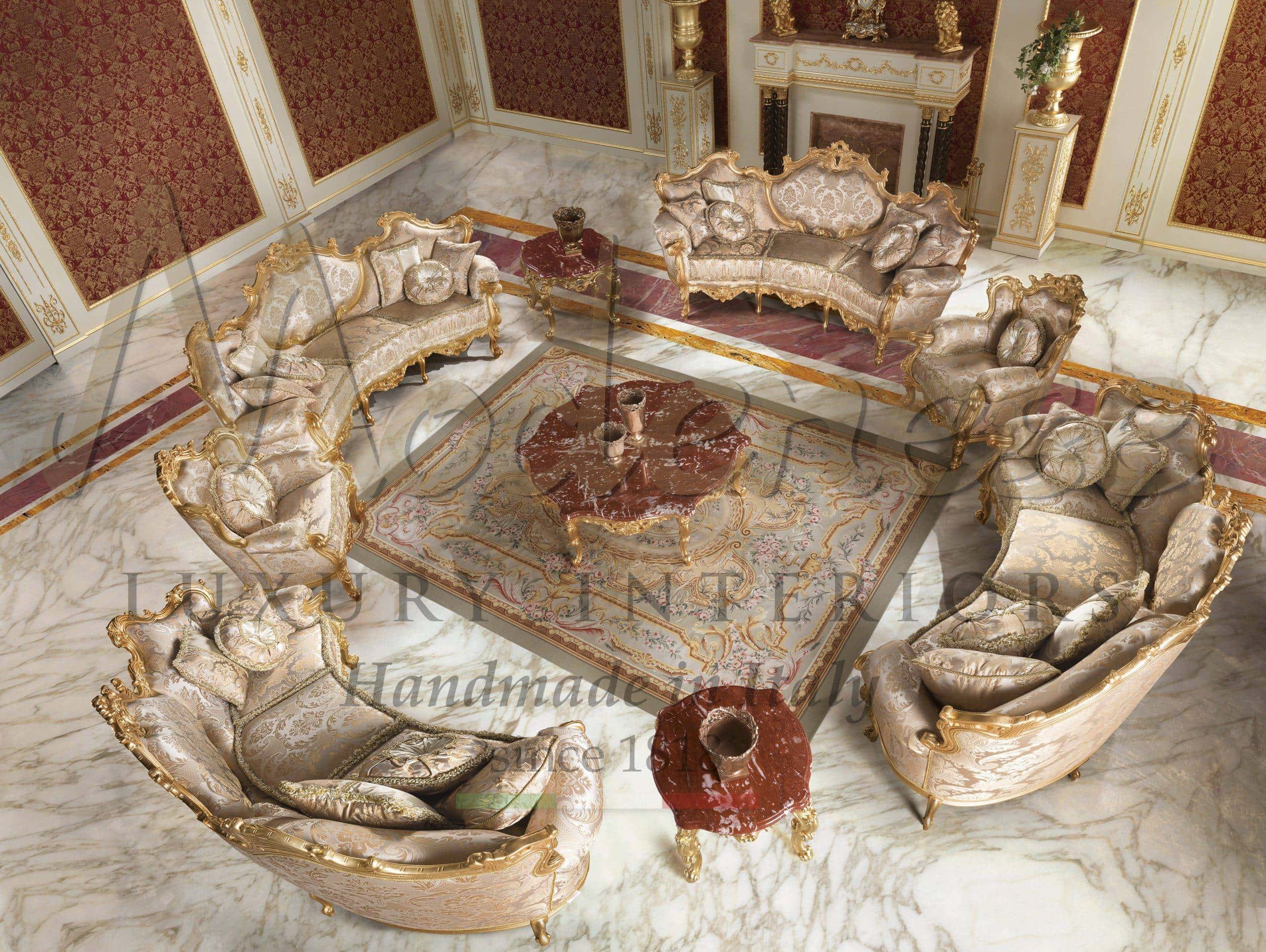 luxury classic carpets ornamental decorative royal palace elements and details golden opulent precious materials best selection interior design home decoration service consultant Italian high-end quality handmade carpets rmade in Italy quality traditional timeless unique rugs design