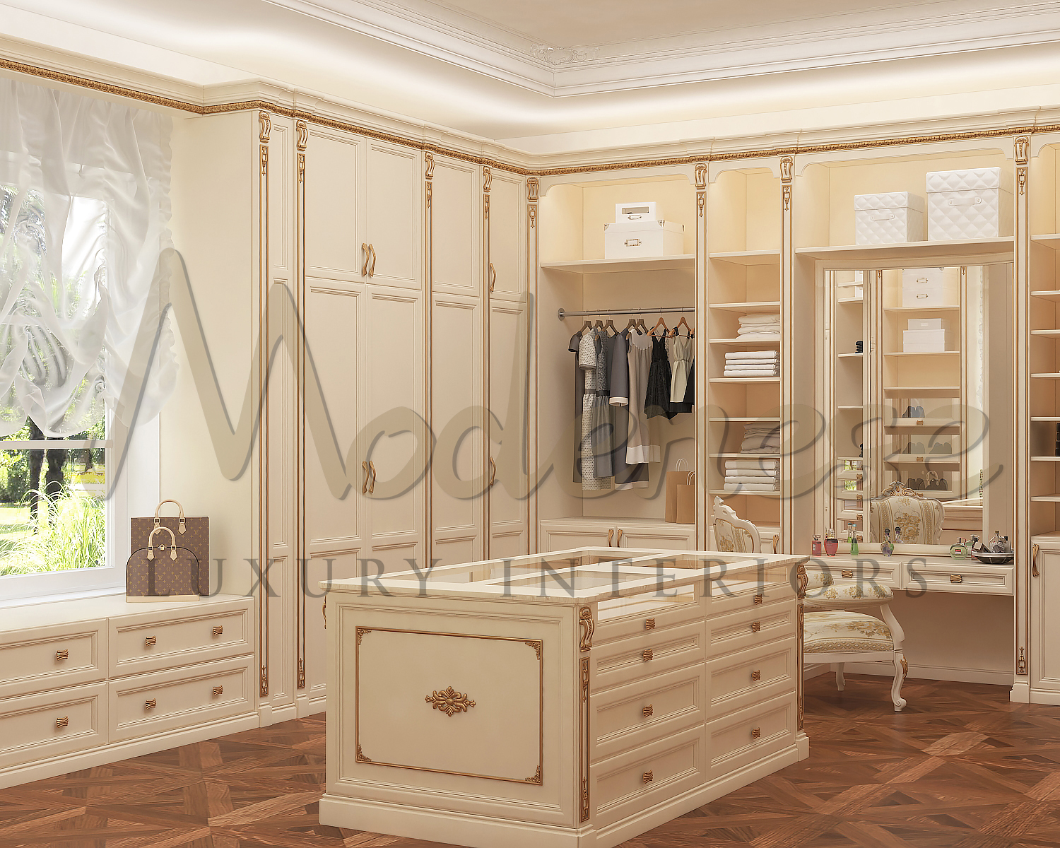 Best joinery service, elegant handcrafted furniture. Classy wardrobe design. Classic furniture manufacturing in Italy