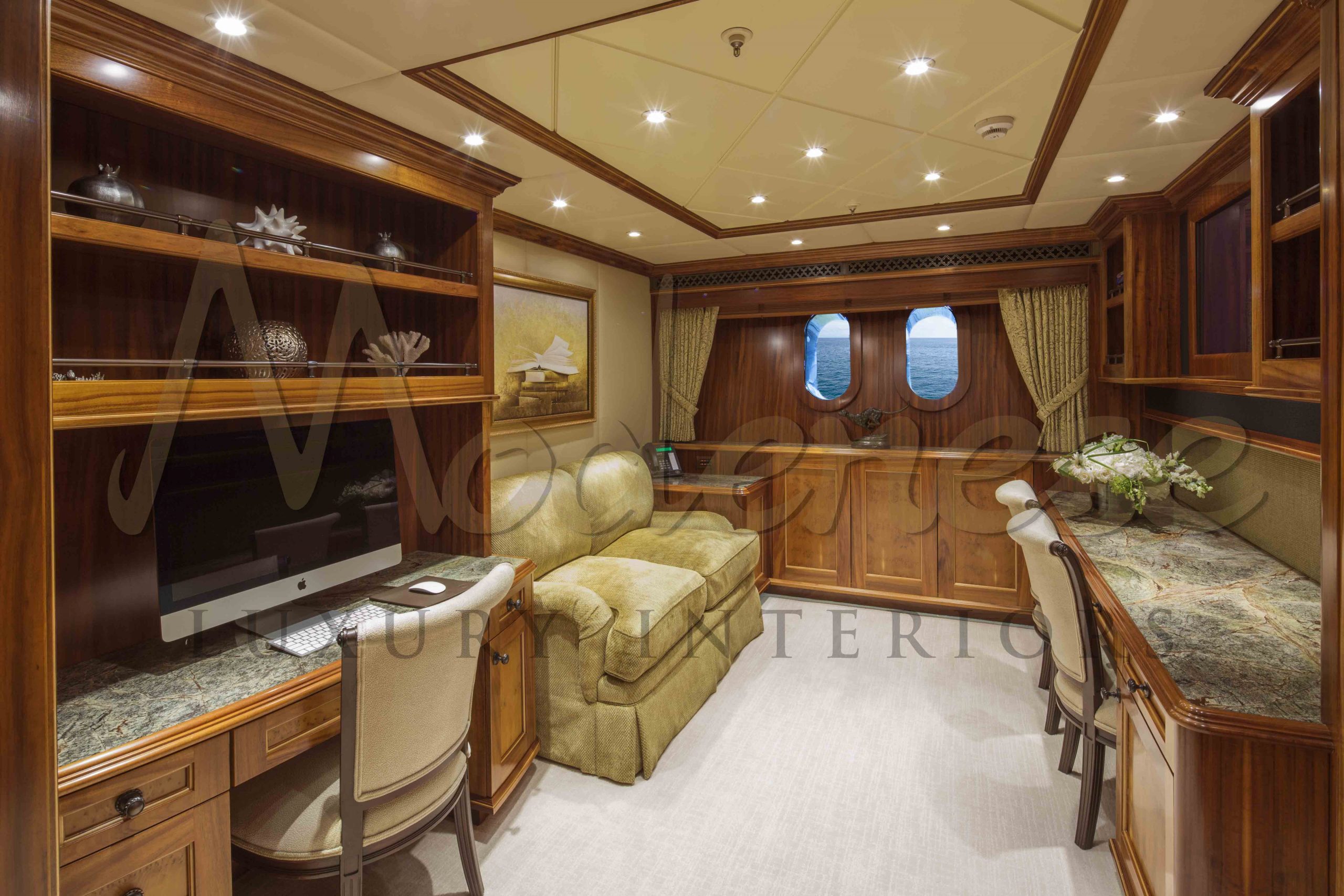 Refined style, exclusive design of yachts. Italian craftsmanship, top quality interiors. Best interior design service in Bahrain.