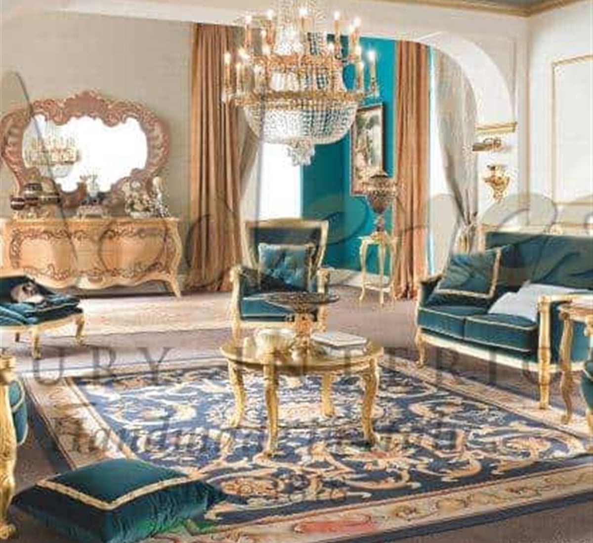 Living Room ⋆ Luxury Italian Classic Furniture