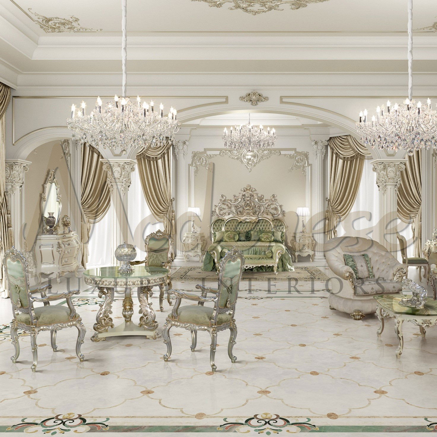 الأثاث الأكثر حصرية وتكلفة من Modenese Luxury Interiors