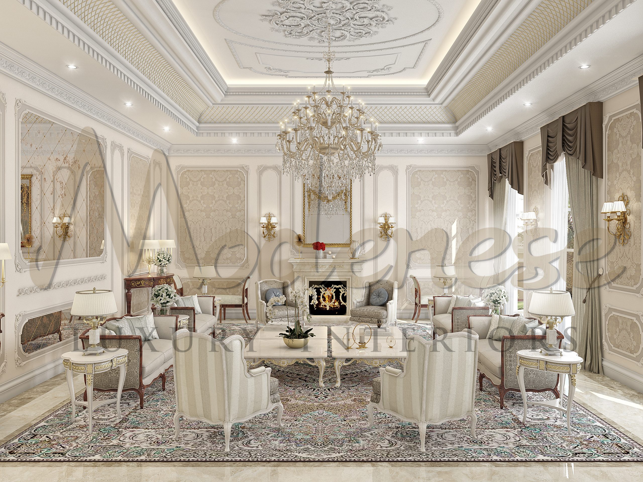 ДИЗАЙН ВИЛЛЫ ОТ MODENESE LUXURY INTERIORS, ДЖЕДДА, САУДОВСКАЯ АРАВИЯ