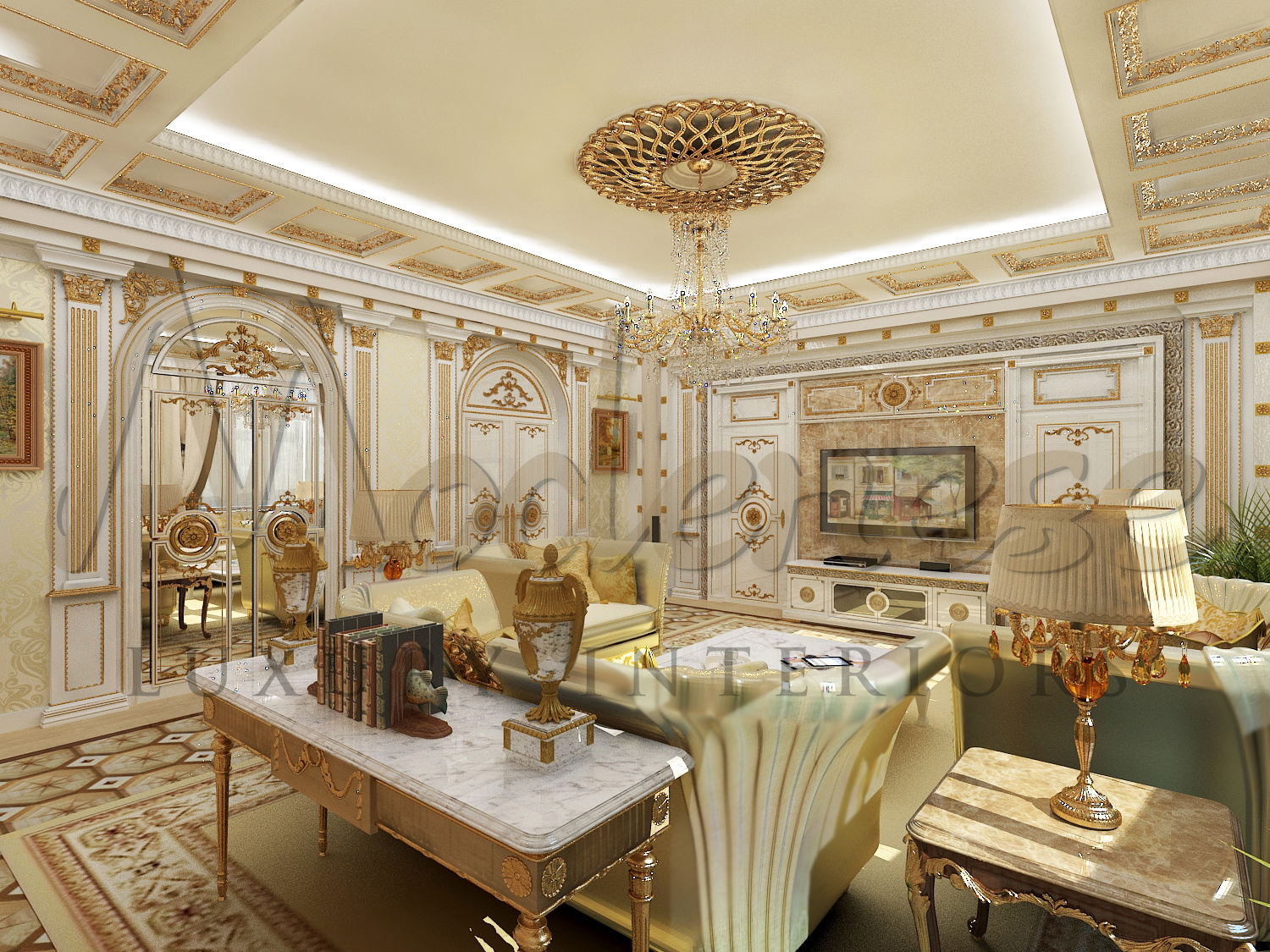 Luxurious Style Of Classical Villa Design