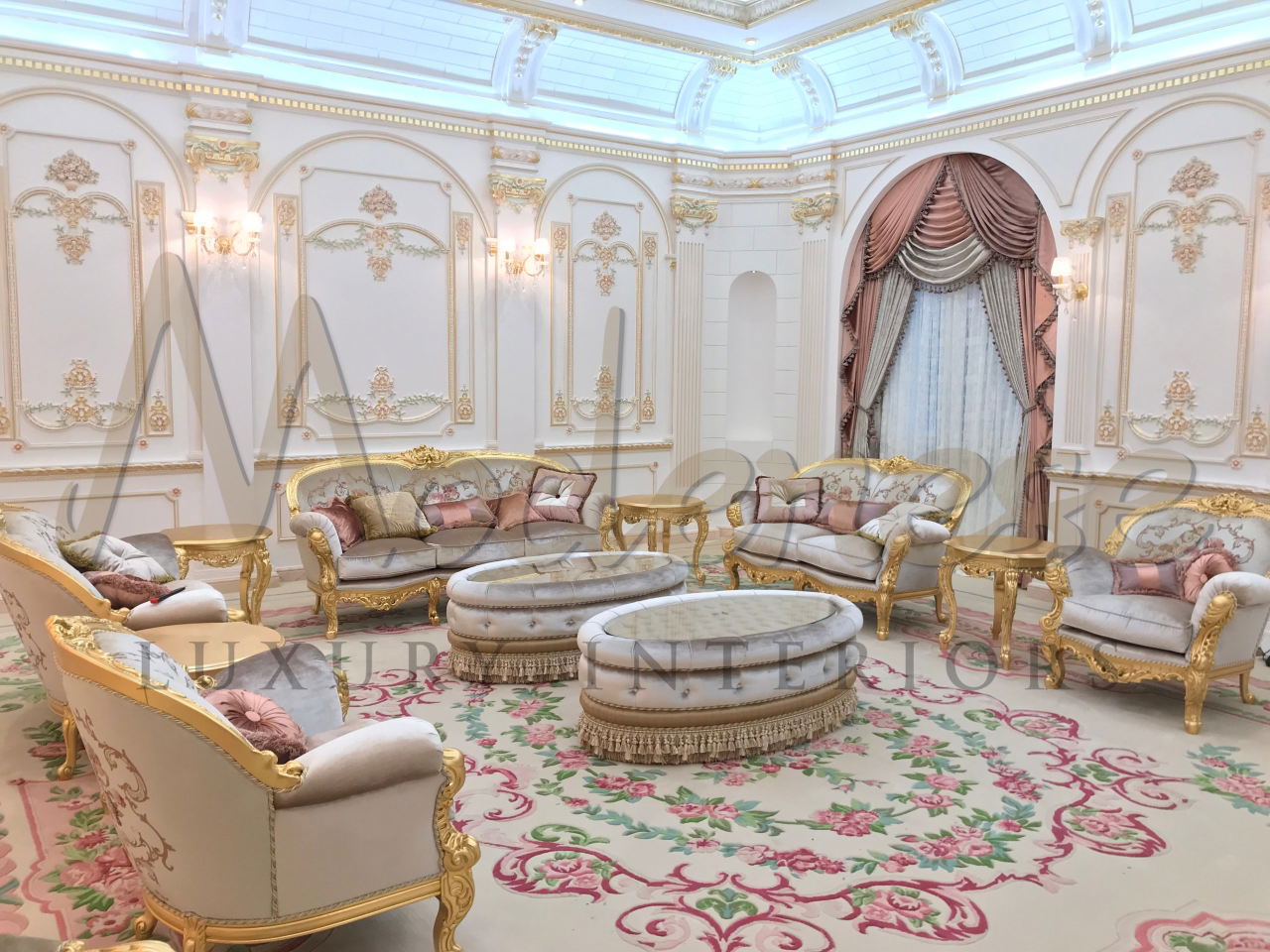 Royal Interior Design Project For A Huge Mansion