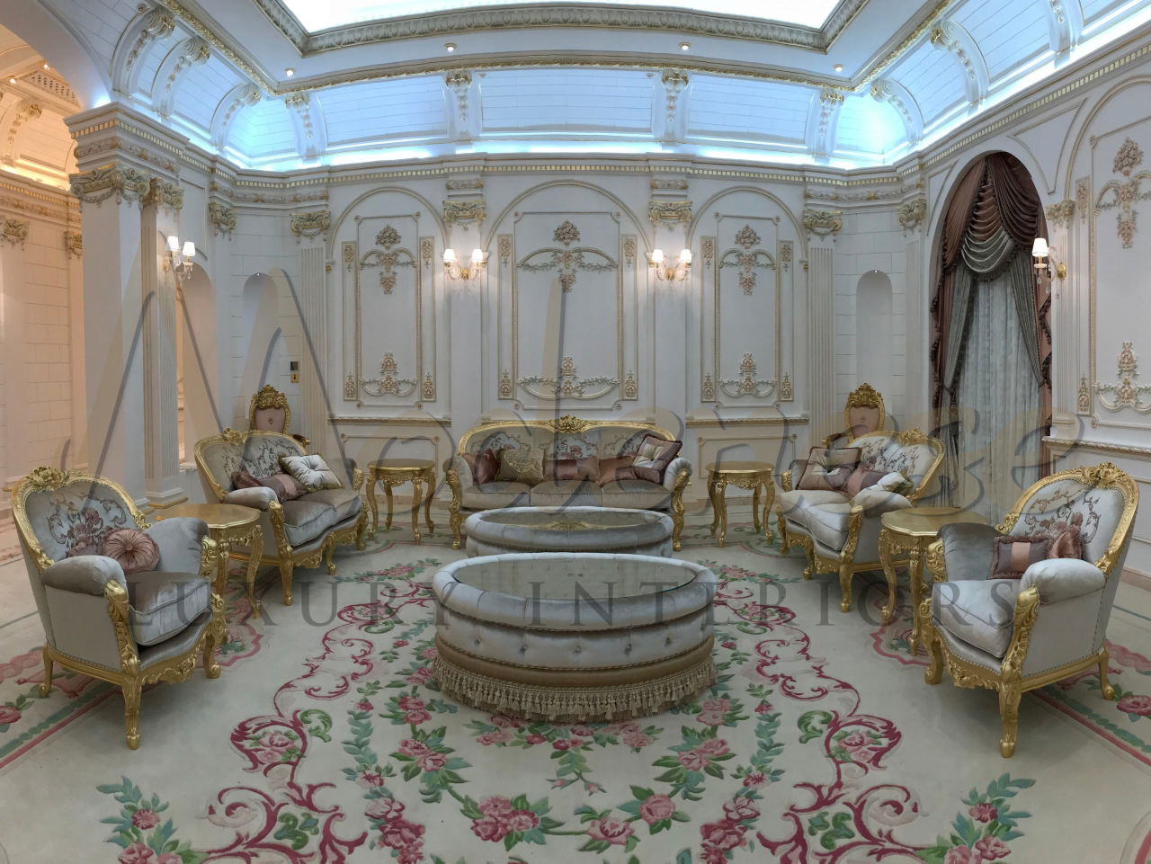 Royal Interior Design Project For A Huge Mansion