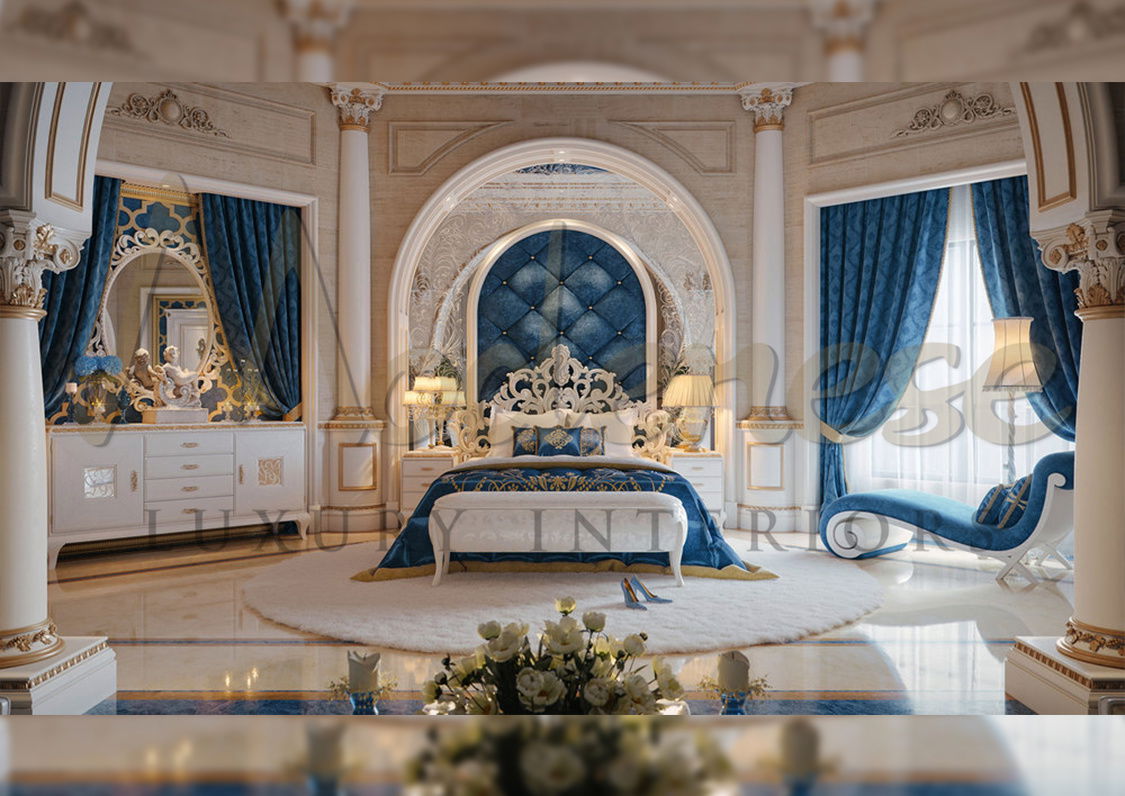 多哈卡塔尔别墅的古典室内设计项目