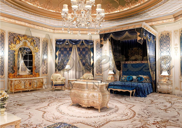 Opulent Classical Bedroom Design