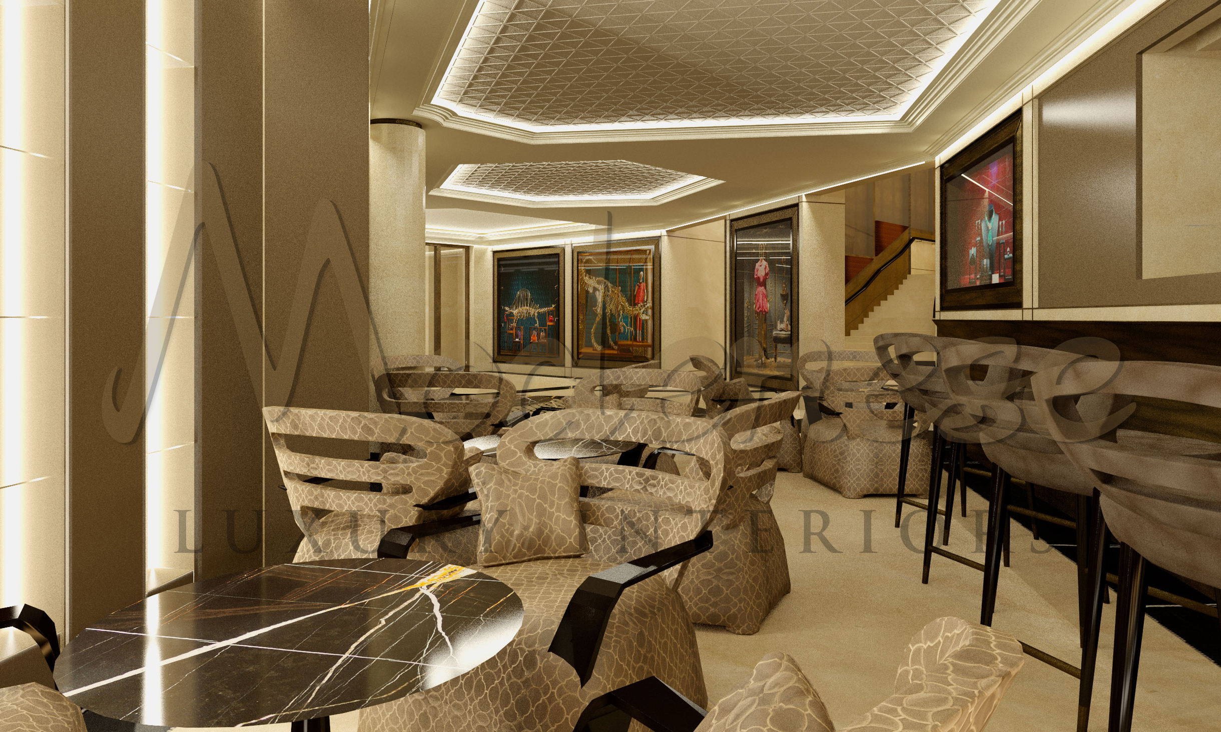 Exquisite Restaurant Design by Italian designers