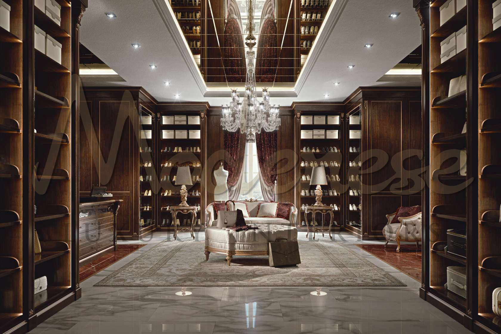 Classical Walk in Closet Design