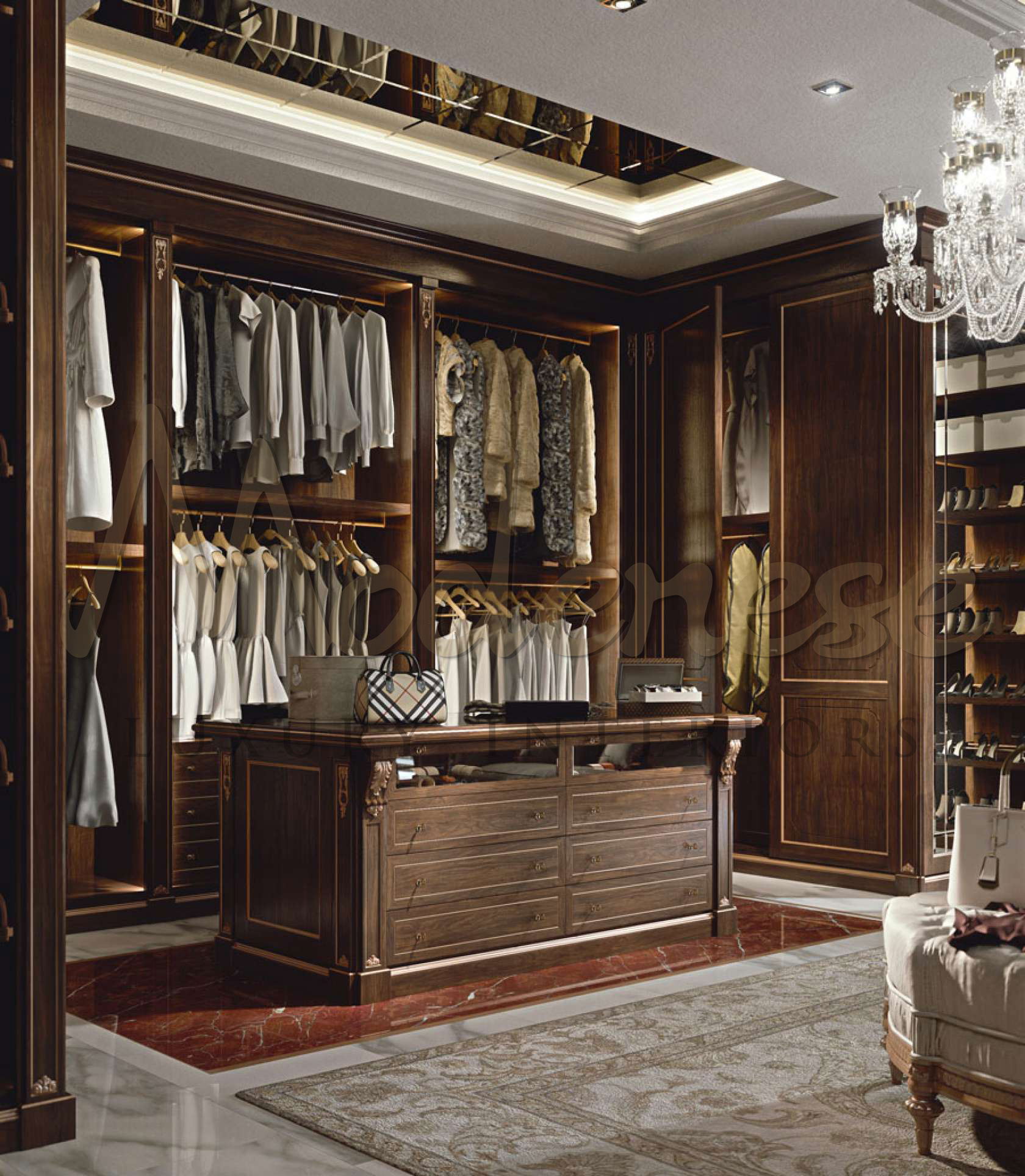 Classical Walk in Closet Design