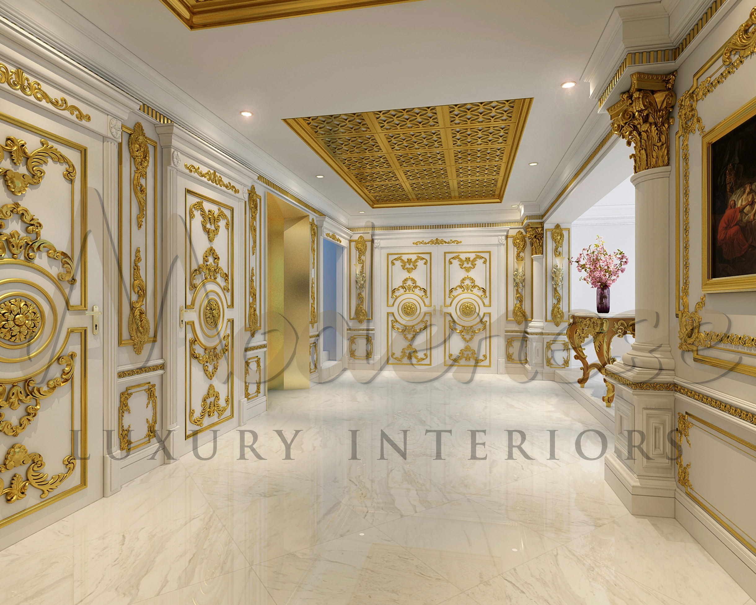 Luxury Interior Design Villa in Qatar | Stunn