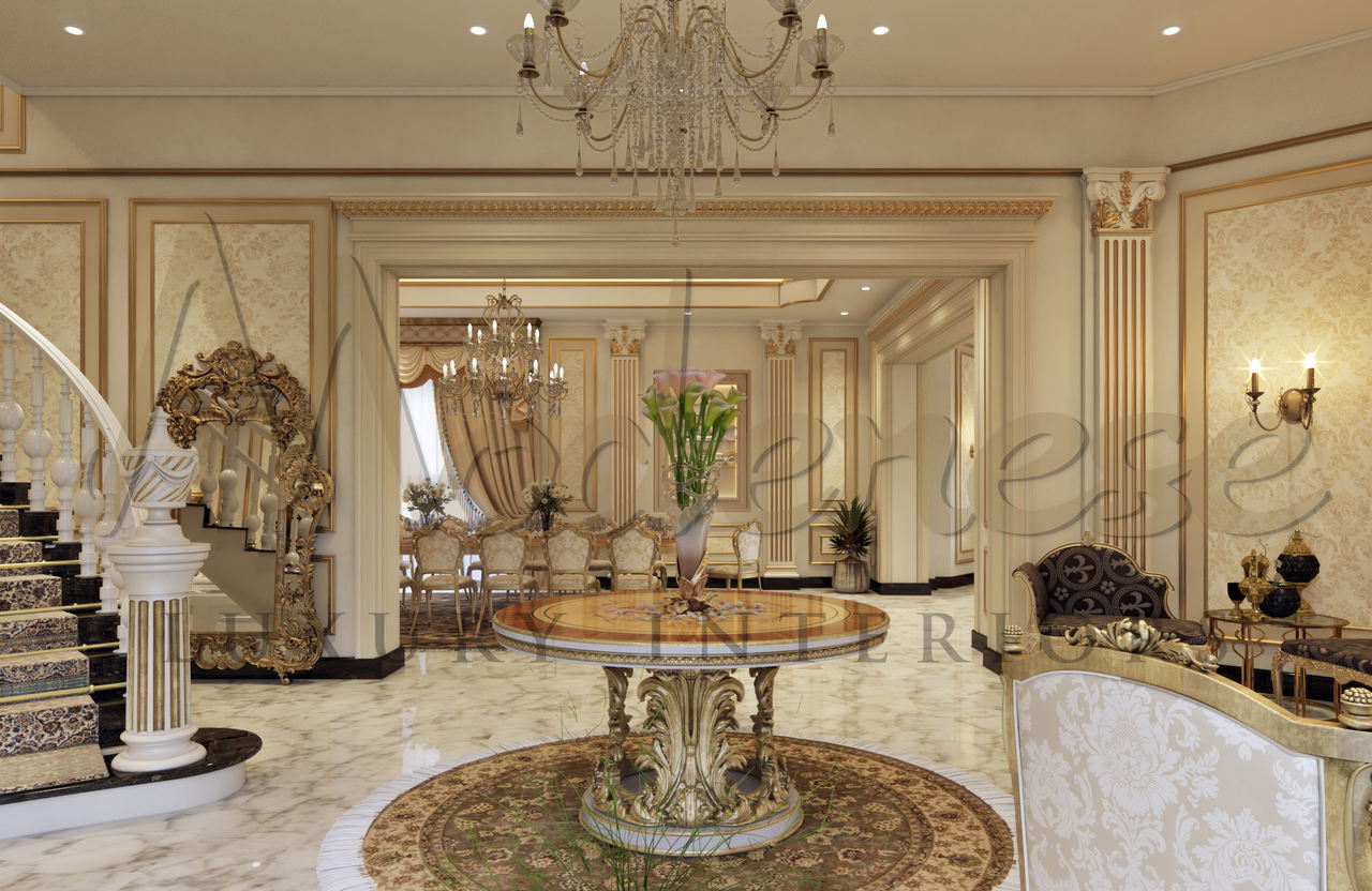 Classic Villa Interior Design in Riyadh, Saudi