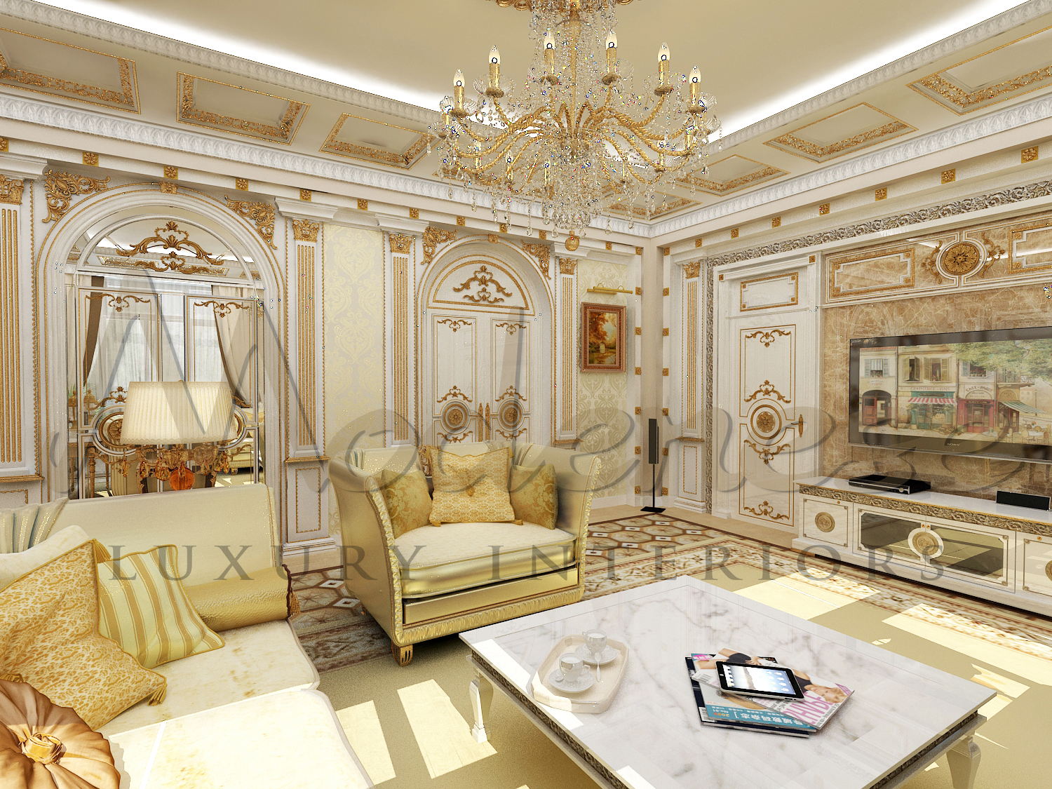 Gorgeous Classic Villa Design & Full Implementation