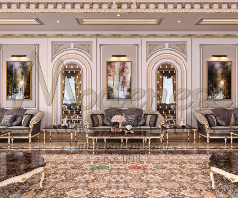 Majlis Interior Design Villa Mecca, KSA | Cla.