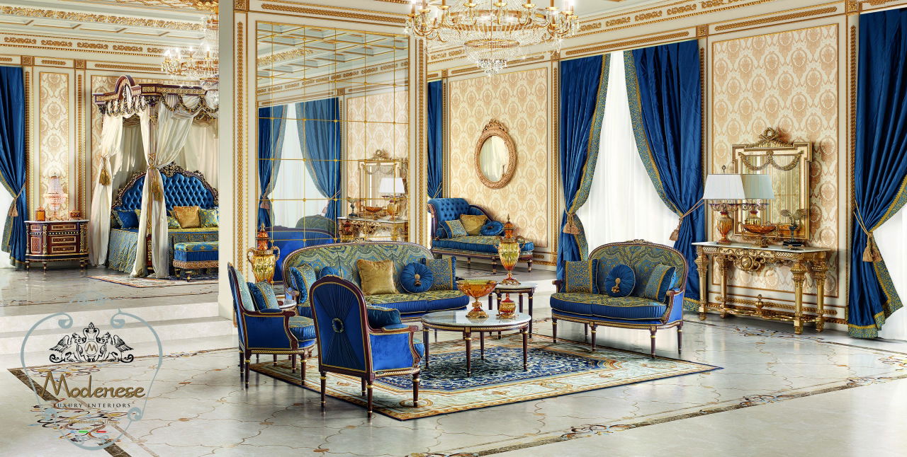 BEDROOMS DESIGN FOR LUXURIOUS VILLA IN MONACO, FRANCE
