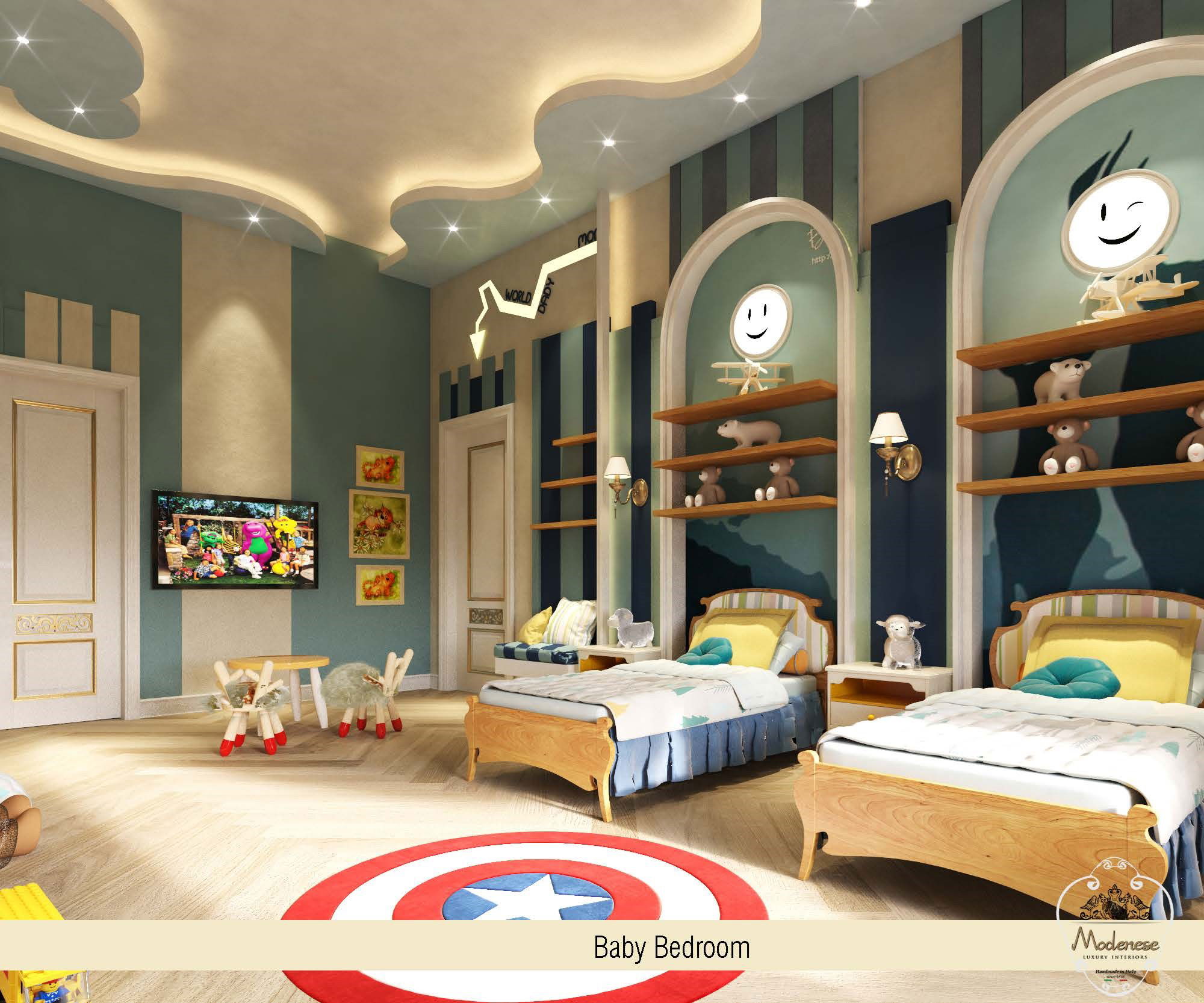 儿童房的独特家具