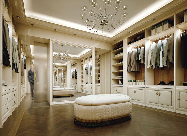 Luxury Dressing Room Design - Abuja, Nigeria Bespoke Walk In Clo.