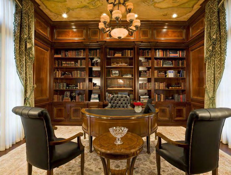 AMAZING CLASSIC OFFICE INTERIOR DESIGN, ALMATY (KAZAKHSTAN)
