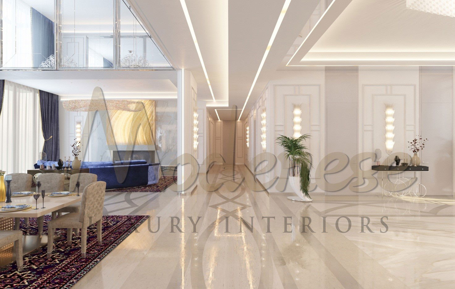 تصميم الممر ونصائح داخلية ذكية