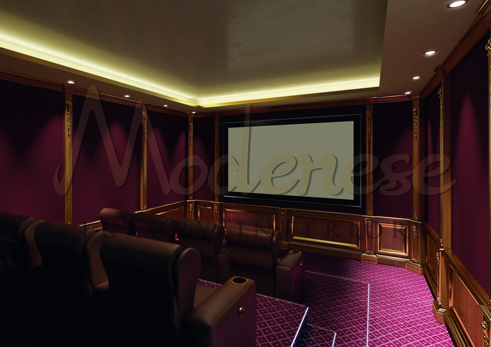 巴黎的时尚家庭影院，伟大的法国