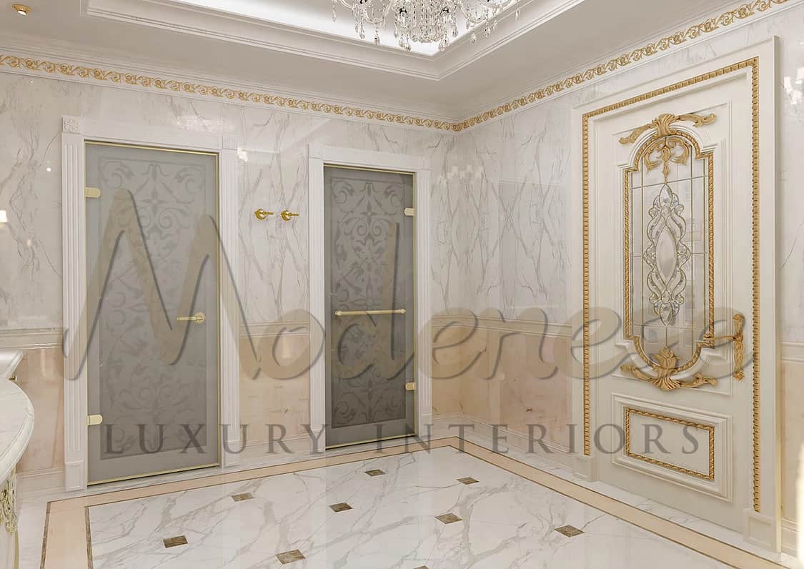 IMPECCABLE BATHROOM DESIGN IDEA FOR VILLA IN DUBAI, UAE