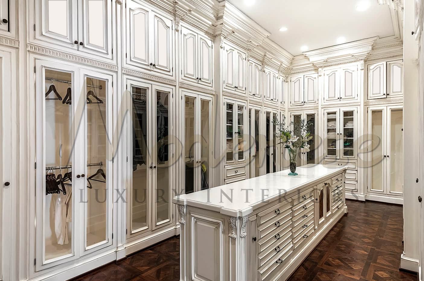 尼日利亚拉各斯别墅的卓越衣柜设计