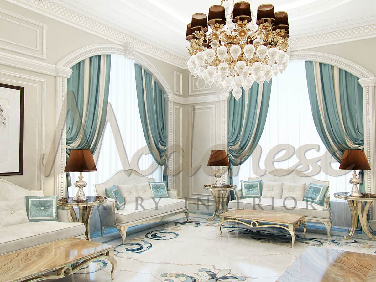 来自Modenese Luxury Interiors的别墅设计，吉达，沙特阿拉伯