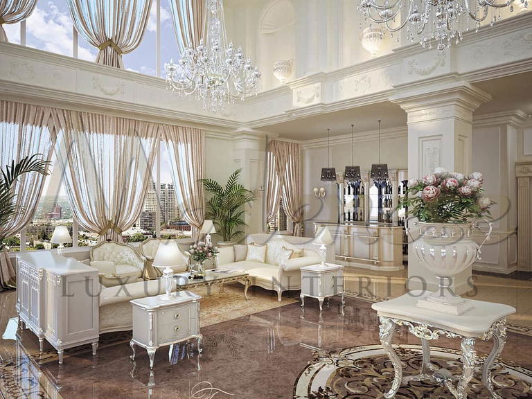 EXQUISITE VILLA INTERIOR DESIGN PROJECT IN DOHA, QATAR