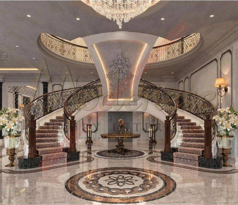 Exquisite Classical Hall Design Idea