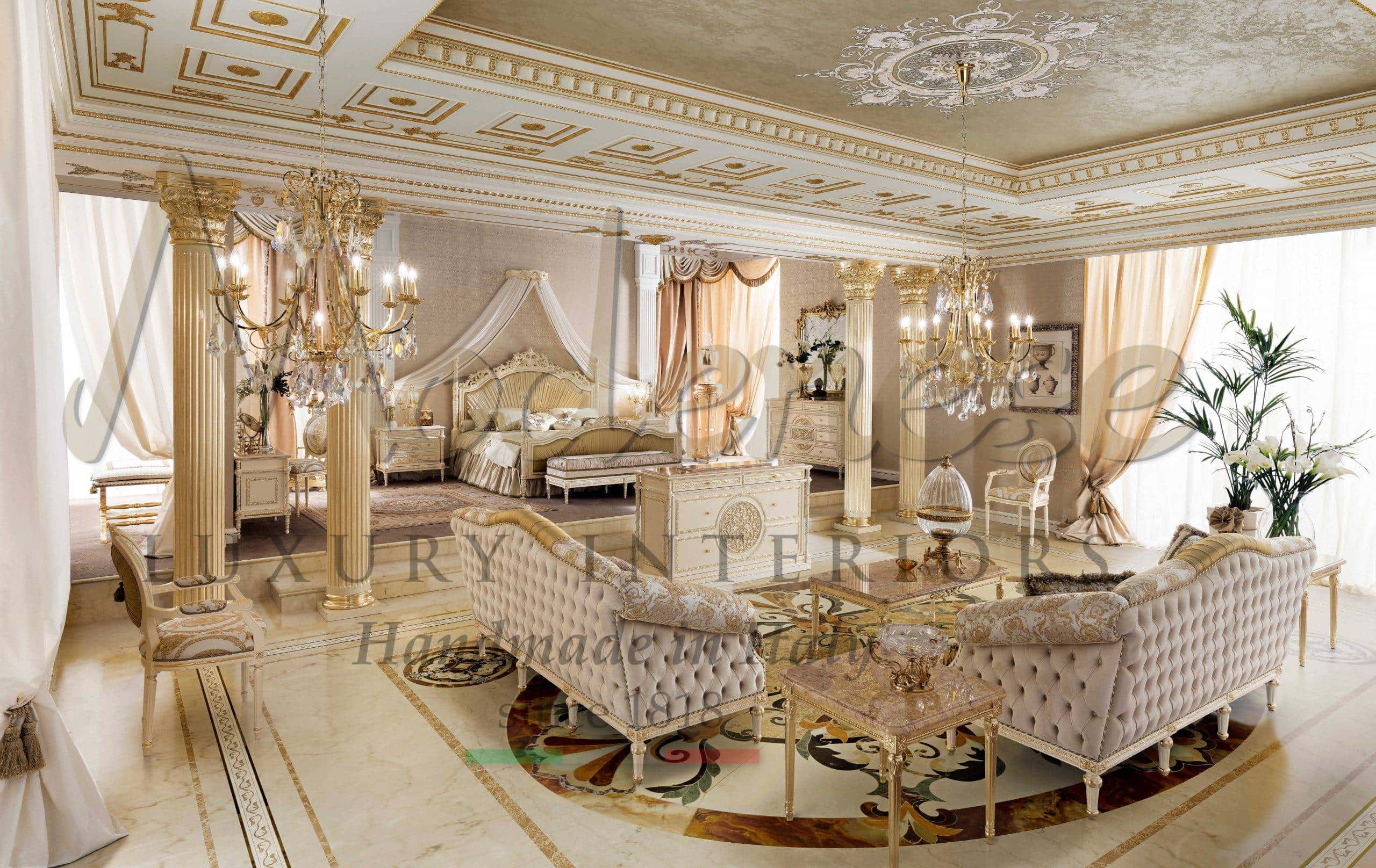 elegant master bedroom suites