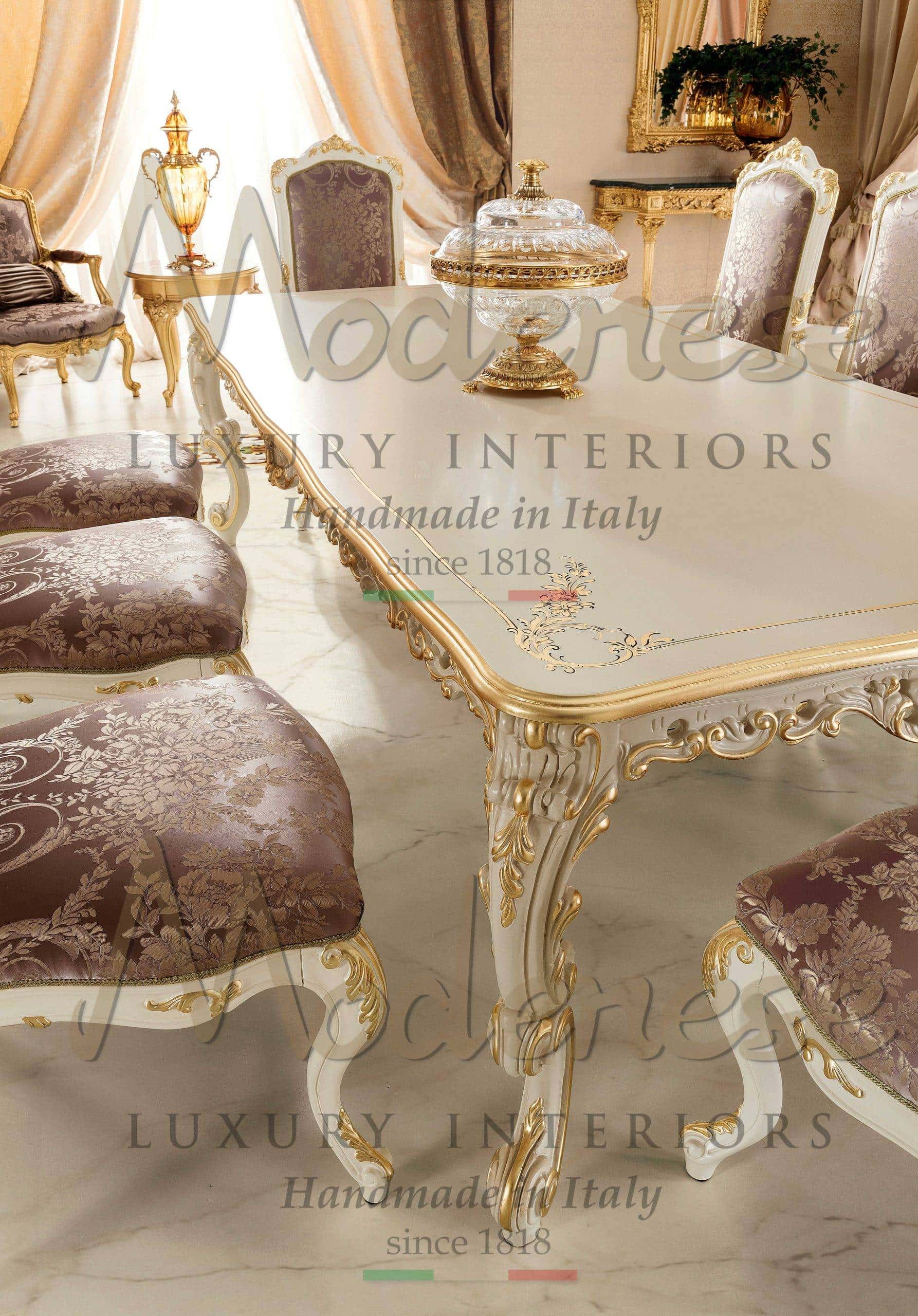 classic italian dining room furniture