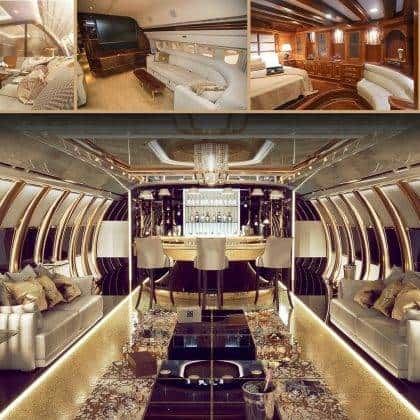 итальянский стиль роскошный дизайн яхта катамаран личный самолет элитный стиль классика