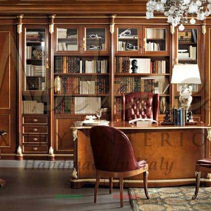 classic style office interiors luxurious majestic presidential office projects royal palace furniture best quality high-end italian artisanal manufacturing bespoke office boiserie ornamental libraries timeless traditional baroque venetian style luxury classic custom-made offices handmade solid wood craftsmanship