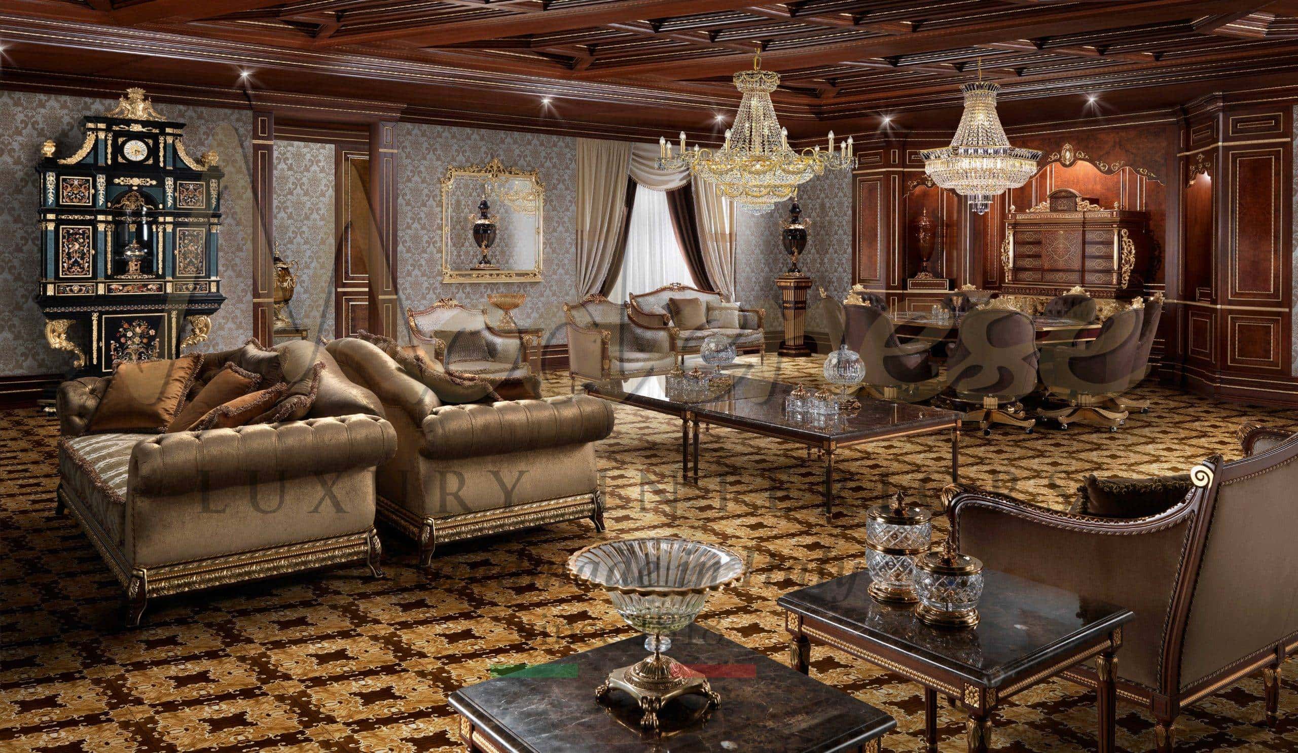 classic italian sitting room furniture- timeless interiors ...