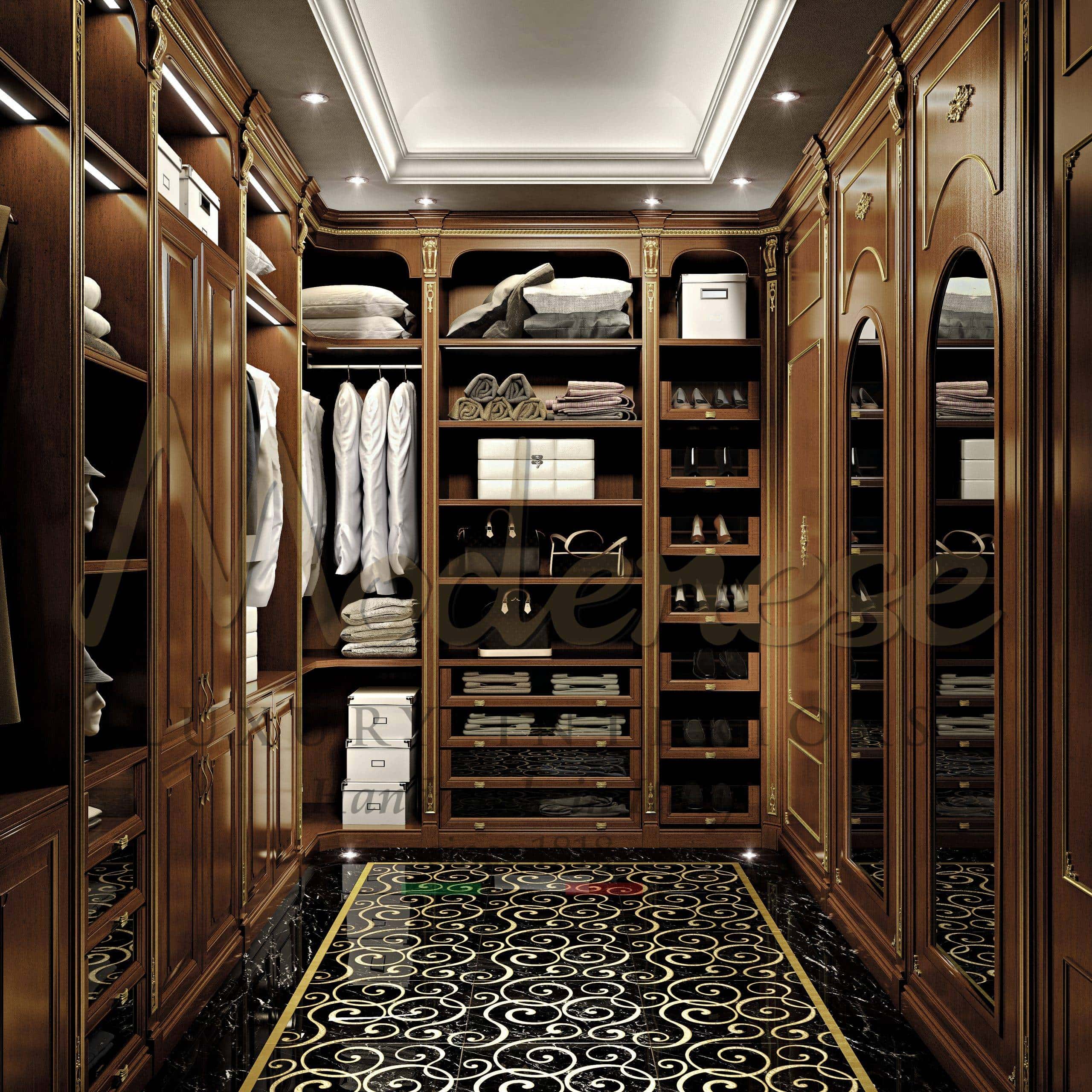 Armoire - LIMA noir Sobre et élégante à la fois, l'armoire Luxury D