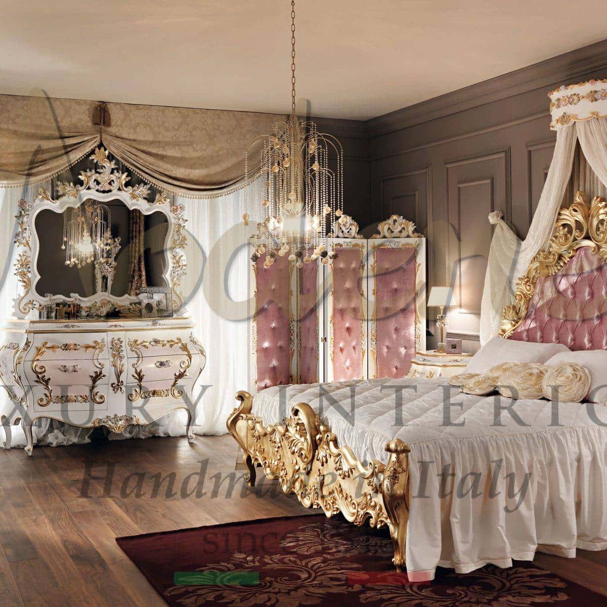 View of Master Suite ⋆ Luxury Italian Classic Furniture