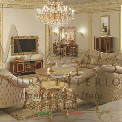 opulent exclusive classic italian design solid wood sititng room furniture beautiful italian fabric handcrafted interiors golden leaf finish handmade solid wood carvings bespoke interiors majestic sitting area interiors comfortable sofa set baroque victorian rococo' best quality top materials ornamental timeless made in Italy furniture
