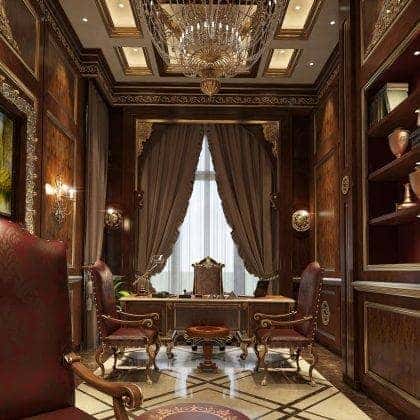 Turns into Recur wallpaper Luxury Classic Interior Design Studio. Italian furniture: Modenese