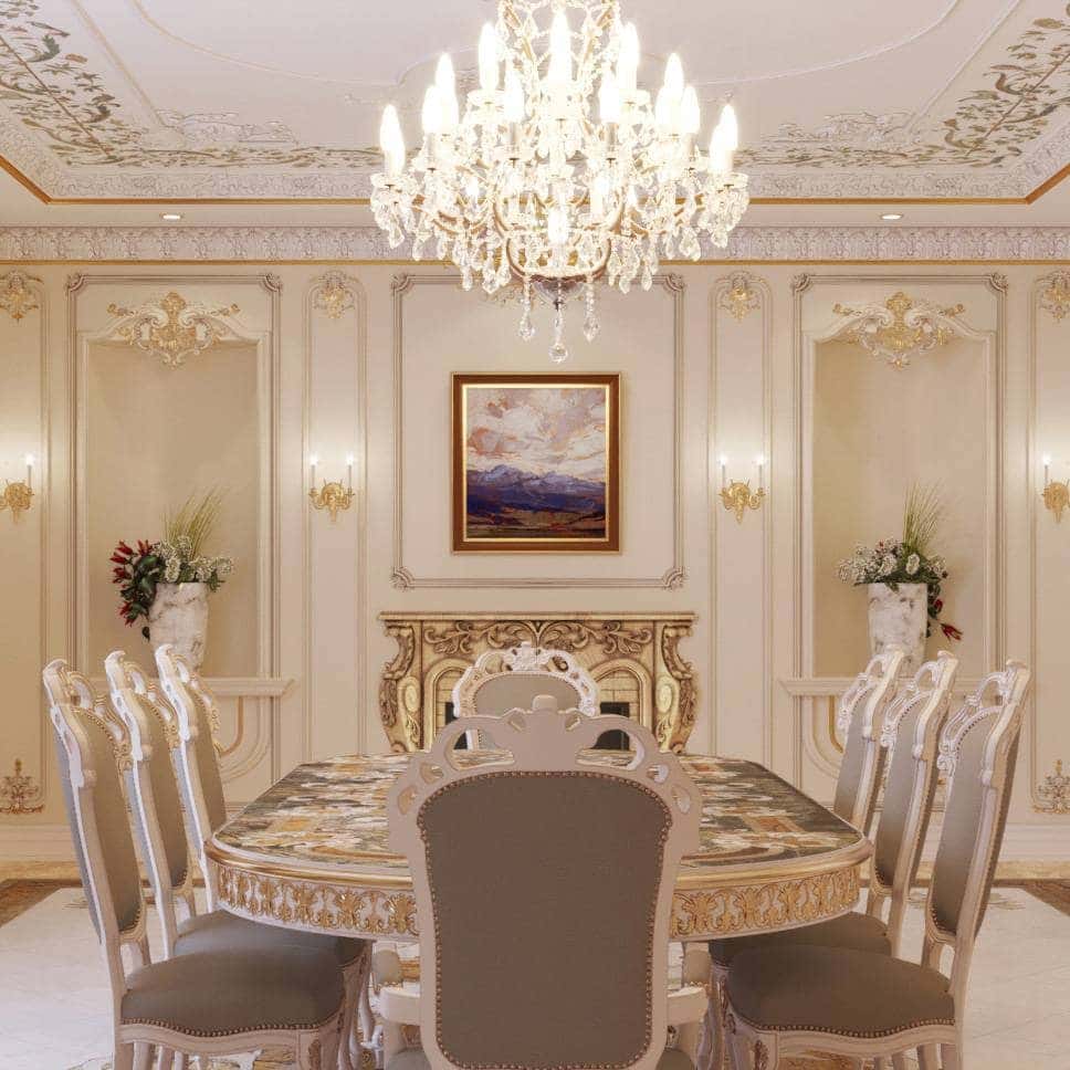 Majestic Classic Style Villa ⋆ Luxury Italian Classic Furniture