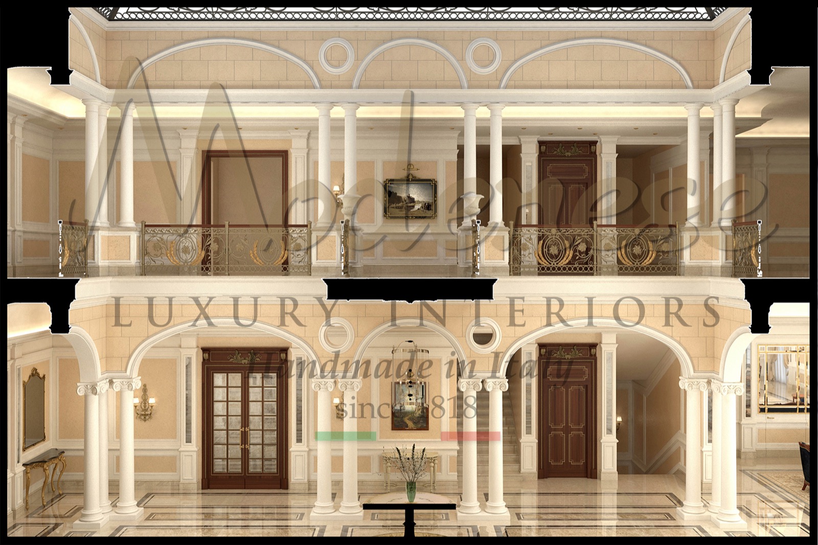 classic luxury baroque furniture made in Italy home decoration villa residential palace luxurious projects interior design majilis personalized customized interiors hotel bar governmental office high quality premium materials solid wood artisanal production craftsmanship