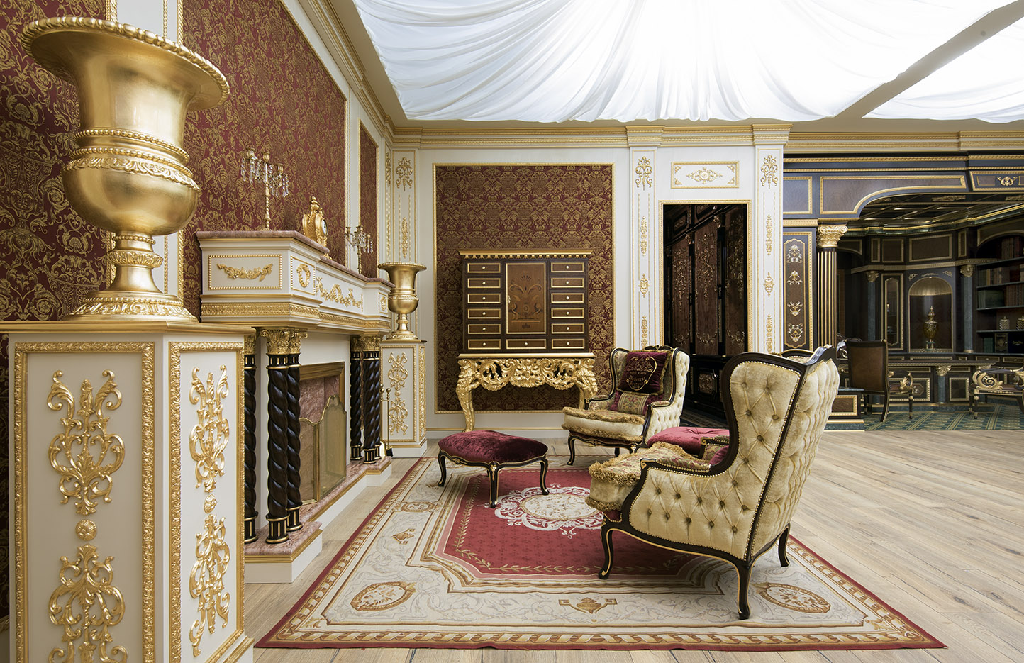 Итальянская мягкая мебель классика