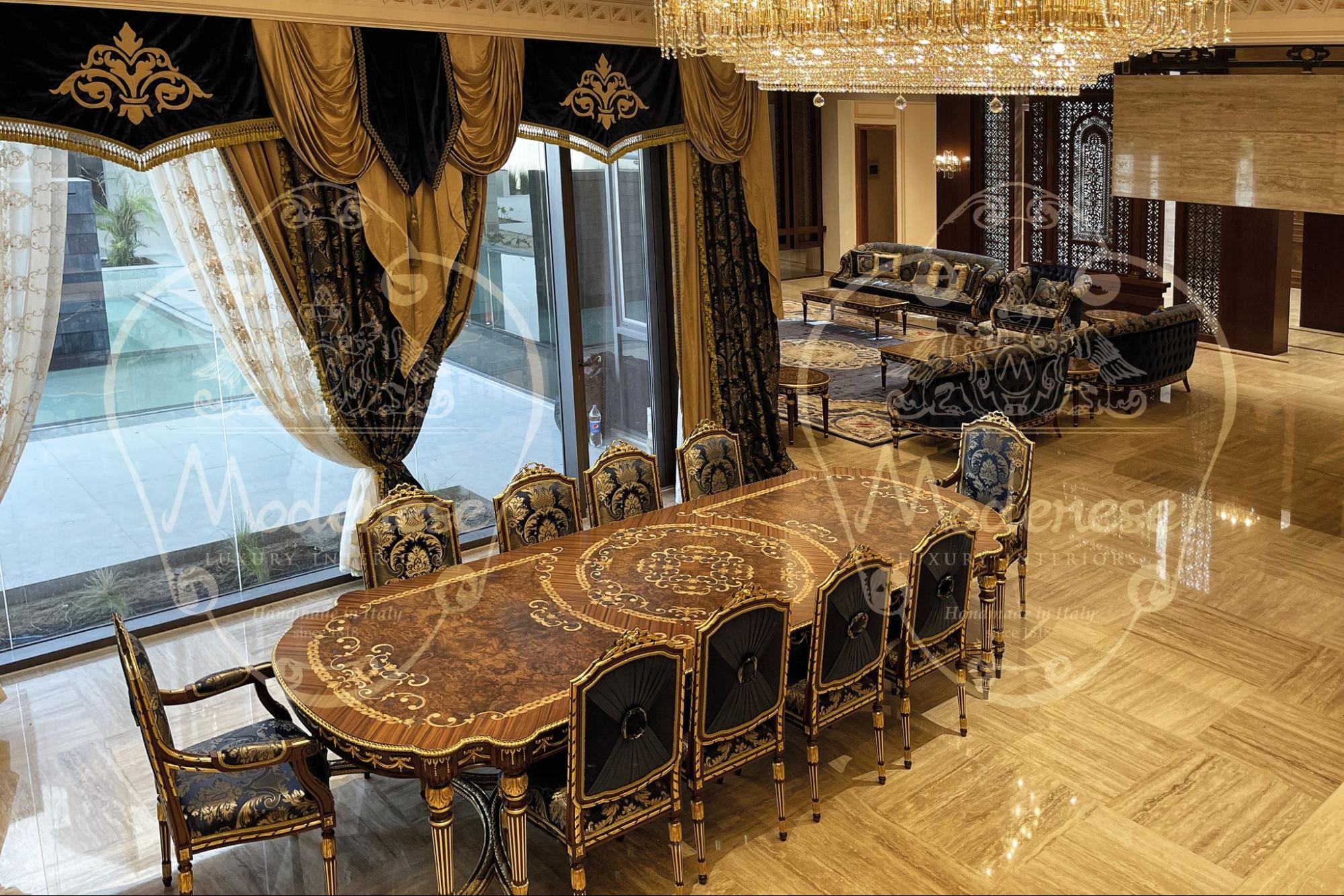 elements of luxury dining room interior design