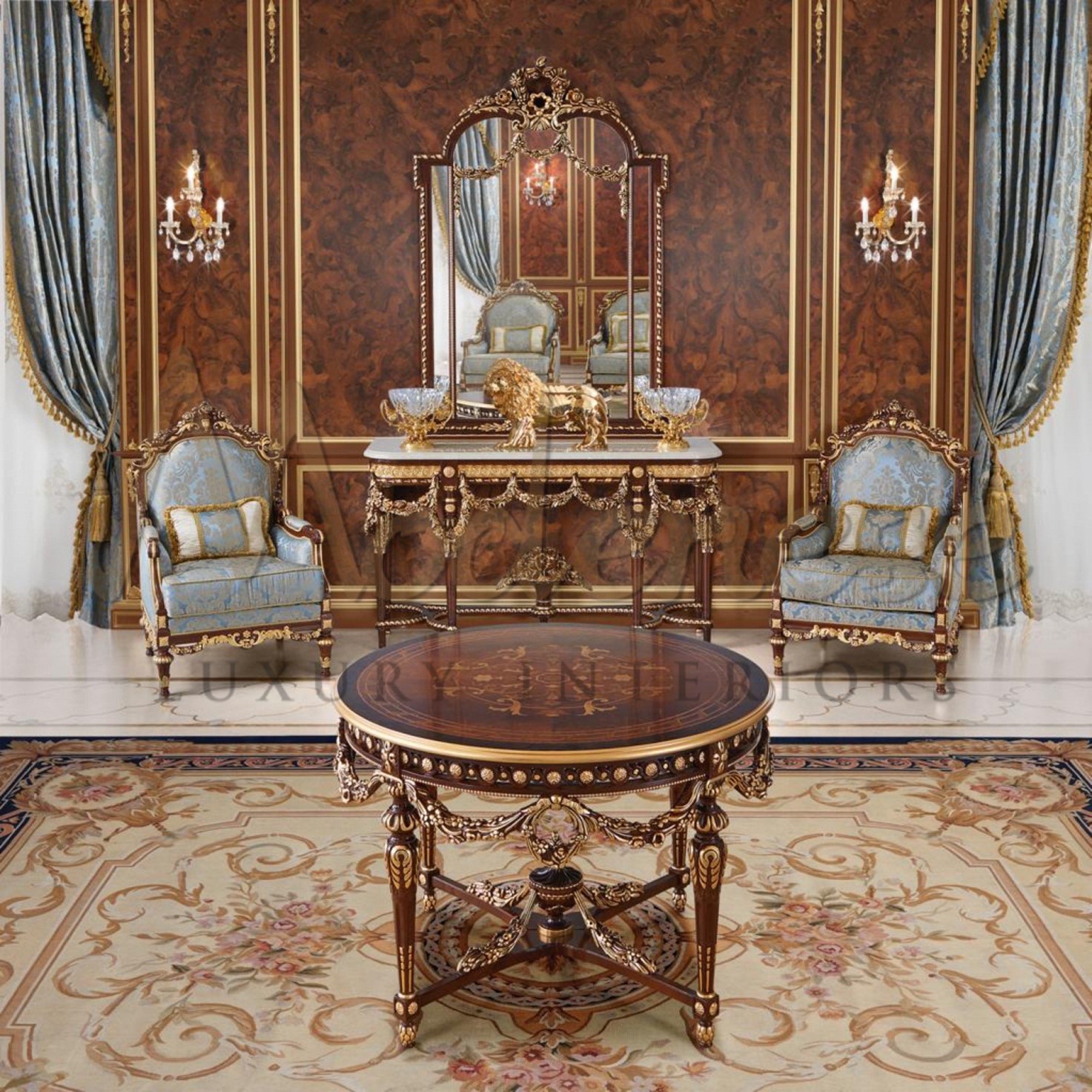 Exquisite interior design for luxury house from Modenese Luxury Interiors
